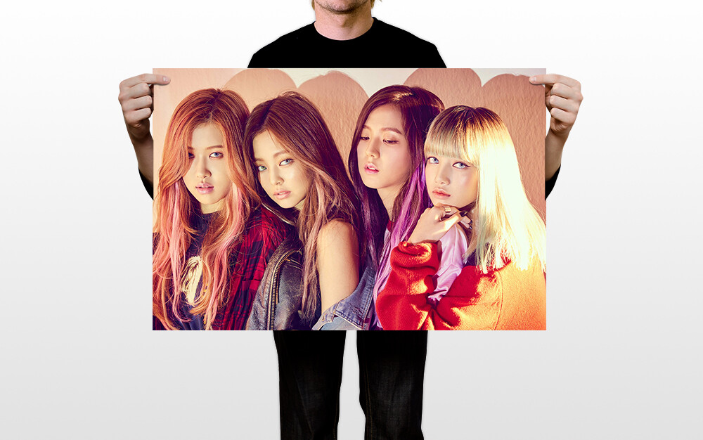 blackpink 壁掛けパネル LISA jisoo jennie rose Black Pink Jennie Rose Lisa Jisoo Kpop Star Wall Art Home