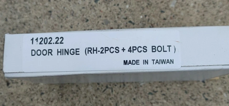 Rugged Ridge Black Right Side (RH) Door Hinge Kit For 2007-18 Jeep Wrangler (JK) - Изображение 2 из 2