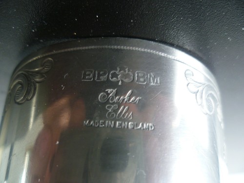 An Antique 'Barker Ellis' Floriate Pattern, Silver Plated Sugar Scuttle & Scoop - Picture 6 of 11