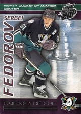 2003-04 Pacific Quest for the Cup Raising the Cup #1 Sergei Fedorov