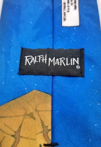 STAR TREK The Next Generation Ralph Marlin 1994 Neck Tie Paramount - Picture 5 of 7