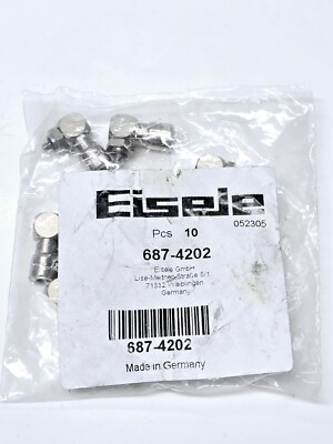 10  90° Elbow 4mm Tube Push to Connect To M3 Thread for fail-safe operations 