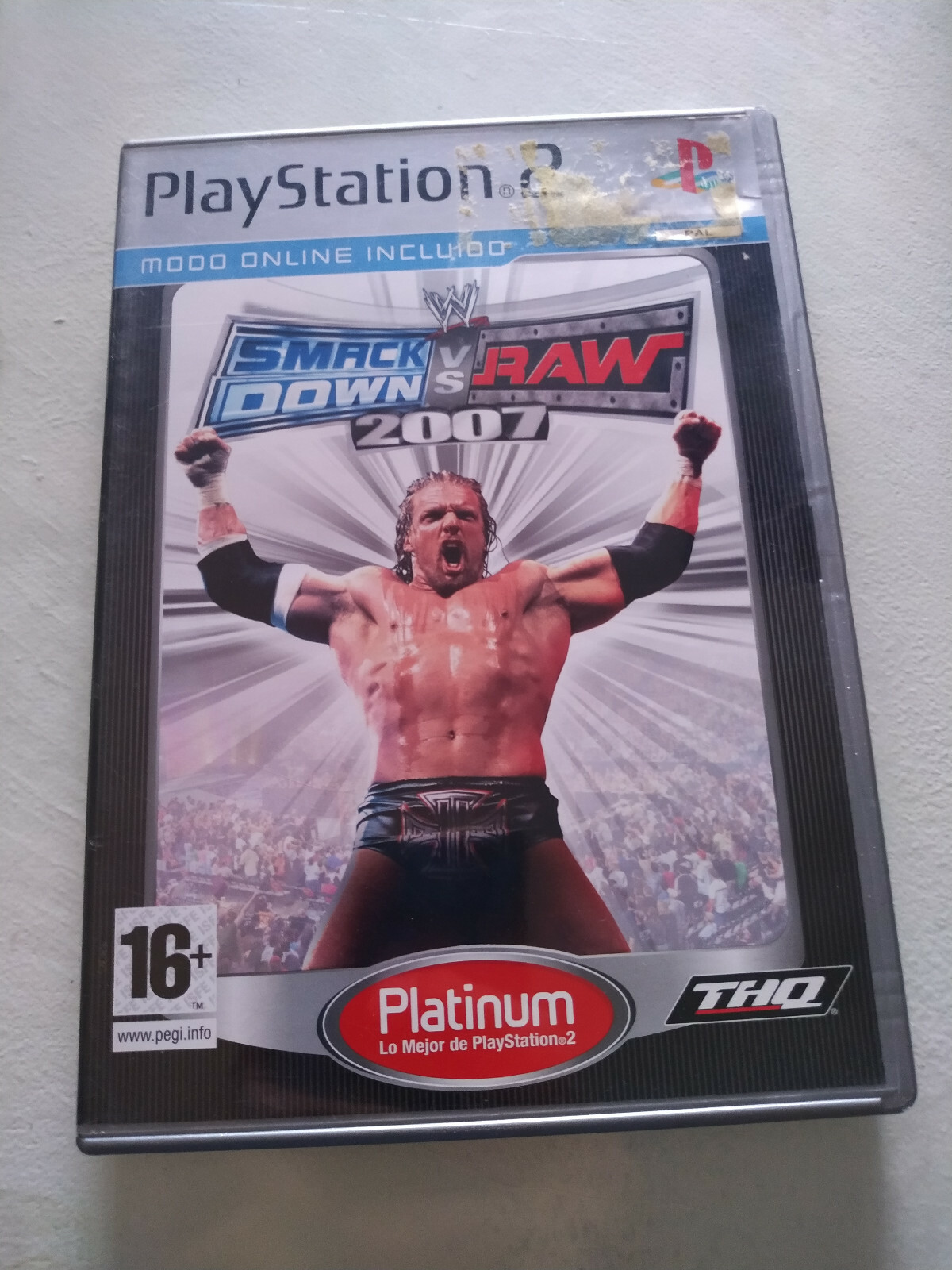 Smack Down Vs Raw 2007 - Playstation 2 Juego Para Ps2 Edicion España - 3T