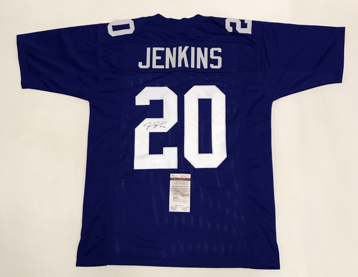 GIANTS 自筆サイン入りユニフォーム XXL Janoris Jenkins #20 New York Giants Signed Jersey Size XL JSA COA