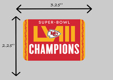 ** 2 PACK ** Super Bowl LVIII Champions Kansa...