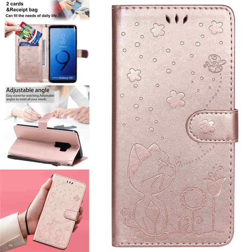 For Samsung S20 FE/S10 Lite/S9/S8/Note 10 20 Wallet Card Slot Leather Case Cover - Picture 8 of 43