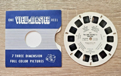 THE LAKE DISTRICT II ENGLAND 1958 VIEWMASTER REEL 1071 RARE Q887