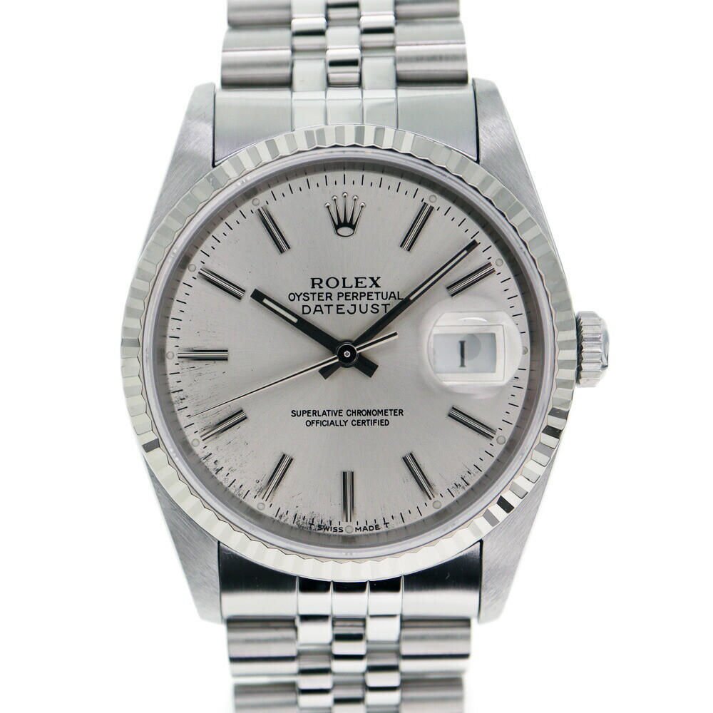 Rolex 16234 Datejust Watch Silver r45_1111