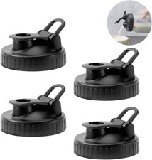 Pour Spout Lids for Ball Regular Mouth Mason Jars, Airtight Canning Jar Flip Cap