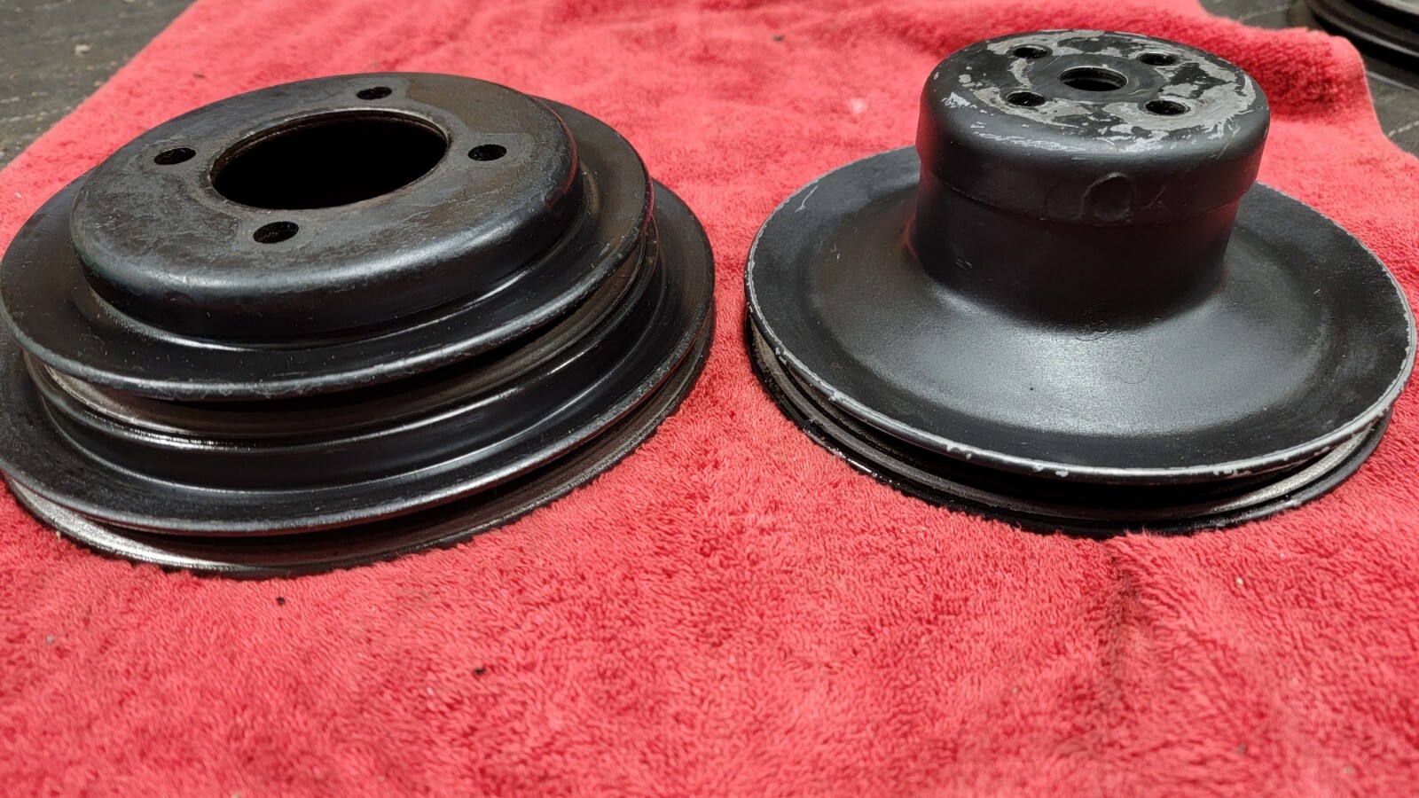 197072 Ford Mustang Torino BOSS 351 351C CRANK PULLEY & WATER PUMP