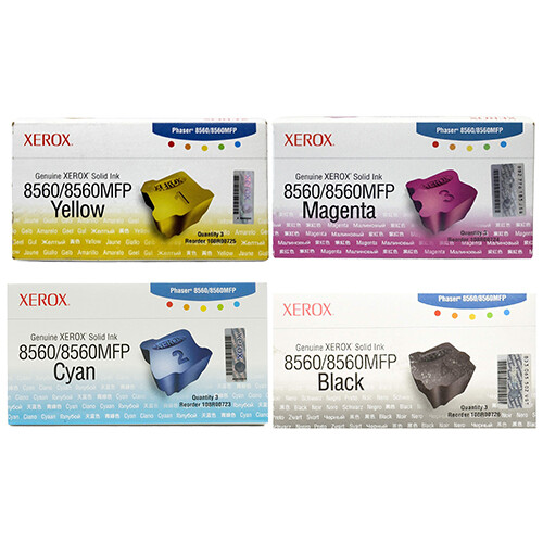 Inchiostro Solido Xerox 9 Blocchi Di Inchiostro Solido Ciano Per Stampante Xerox Phaser 8560 - Codice 108R00723 Phaser 8560 Ricambio - Foto 3