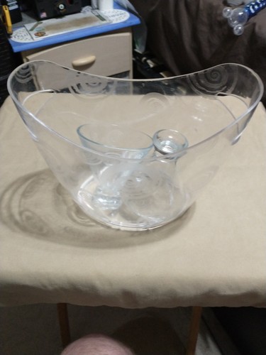 Hypnotiq - Ice Bucket & Glass Set - *SUPER RARE* - *GOOD USED*
