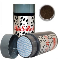 Hair So Real 28g - Hair Thickening Building Fibers  LIGHT BROWN - HSR HairSoReal