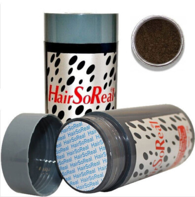 Hair So Real 28g - Hair Thickening Building Fibers  LIGHT BROWN - HSR HairSoReal