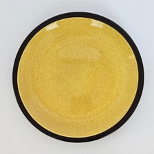 sasa☆ Mikasa Terra Stone Saffron E1357 Set of 5 Dinner Plates Yellow