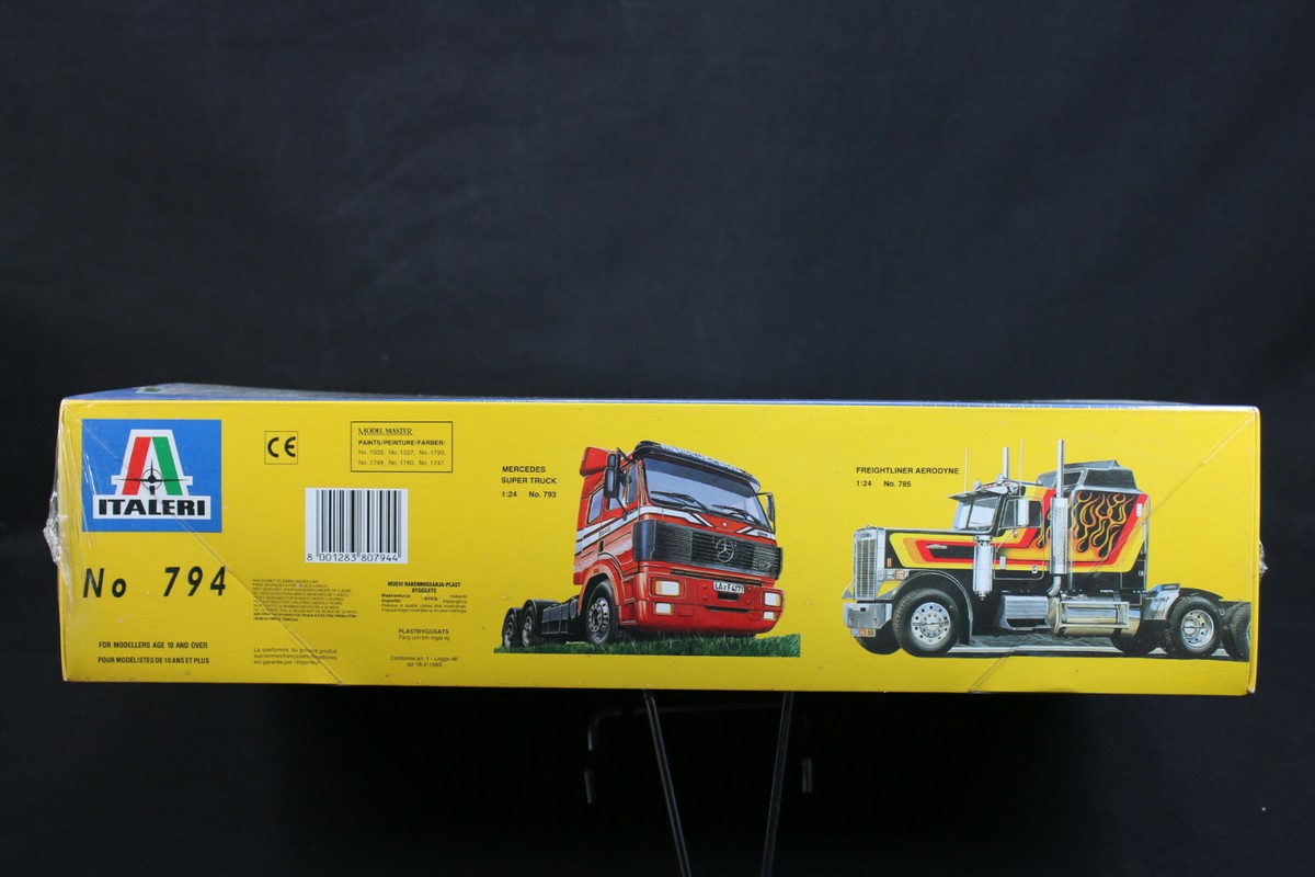 SAMMLUNG ITALERI 785 Freightliner Aerodyne schwarz Truck 1:24 Lkw gebaut 1988 2 EUR 3,00 - DE