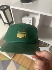 Vintage Masters Hat Green USA made by Derby Louisville Ky Masters Golf Hat