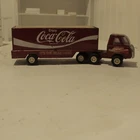Vintage BuddyL Coca Cola Mini Semi Tractor Trailer