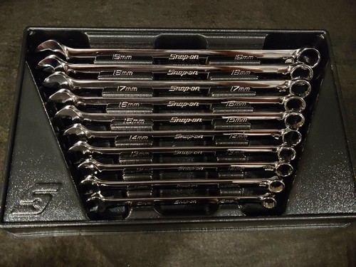 Snapon Tools 10pc Long Flank Drive Wrench Set - Foto 5 di 5