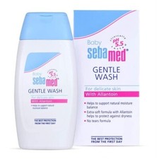 SebaMed Baby Gentle Wash, 200ml for Delicate Skin No Tear Formula Extra Soft