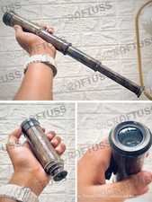 Brass Telescope Victorian Marine Telescope,Handcrafted, London 1915, 16 Inches"