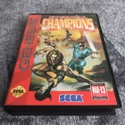 Eternal Champions Sega Genesis, 1993 Complete in Box Cib Manual Tested