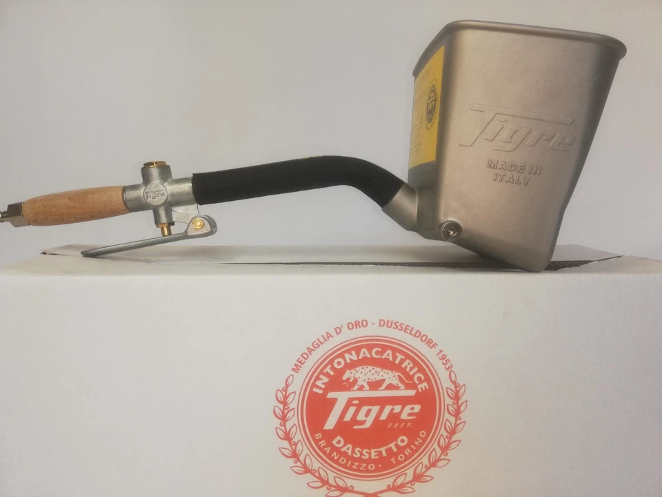 Intonacatrice Tigre pneumatica 4 fori Professionale - Immagine 2 di 4