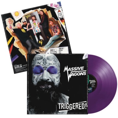 Massive Wagons 'Triggered' Purple Vinyl - NEW