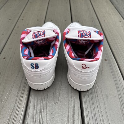 Nike Parra x Dunk OG SB QS Low White Size 11 cn4504-100 No Box | eBay