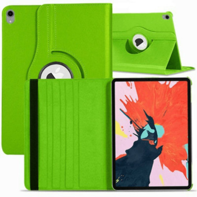 Leather Flip Rotating Stand Case for iPad Pro 12.9 1st Gen , 2nd Gen Light Green