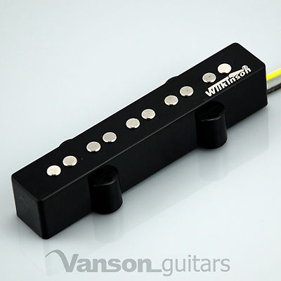 Wilkinson WJB5B AlNiCo V, 5-saitiger Bass-Pickup für JB-Gitarre, Jazz, WJB-Brücke