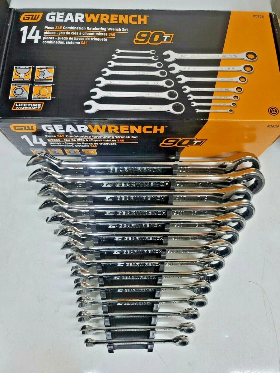 Gearwrench 14 piece ratcheting wrench set deals