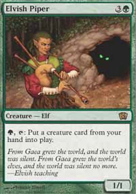 *MRM* FR/VF Elfenflötenspielerin - Elvish Piper MTG 8ED