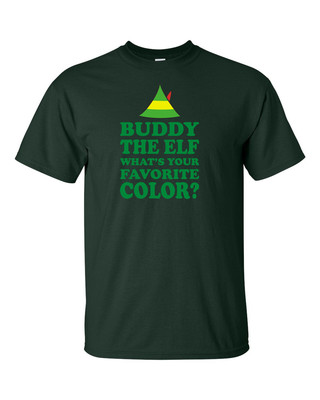 ELF T-Shirt CLASSIC Buddy the Elf Funny CHRISTMAS Party Tee New Many Colors S-5X