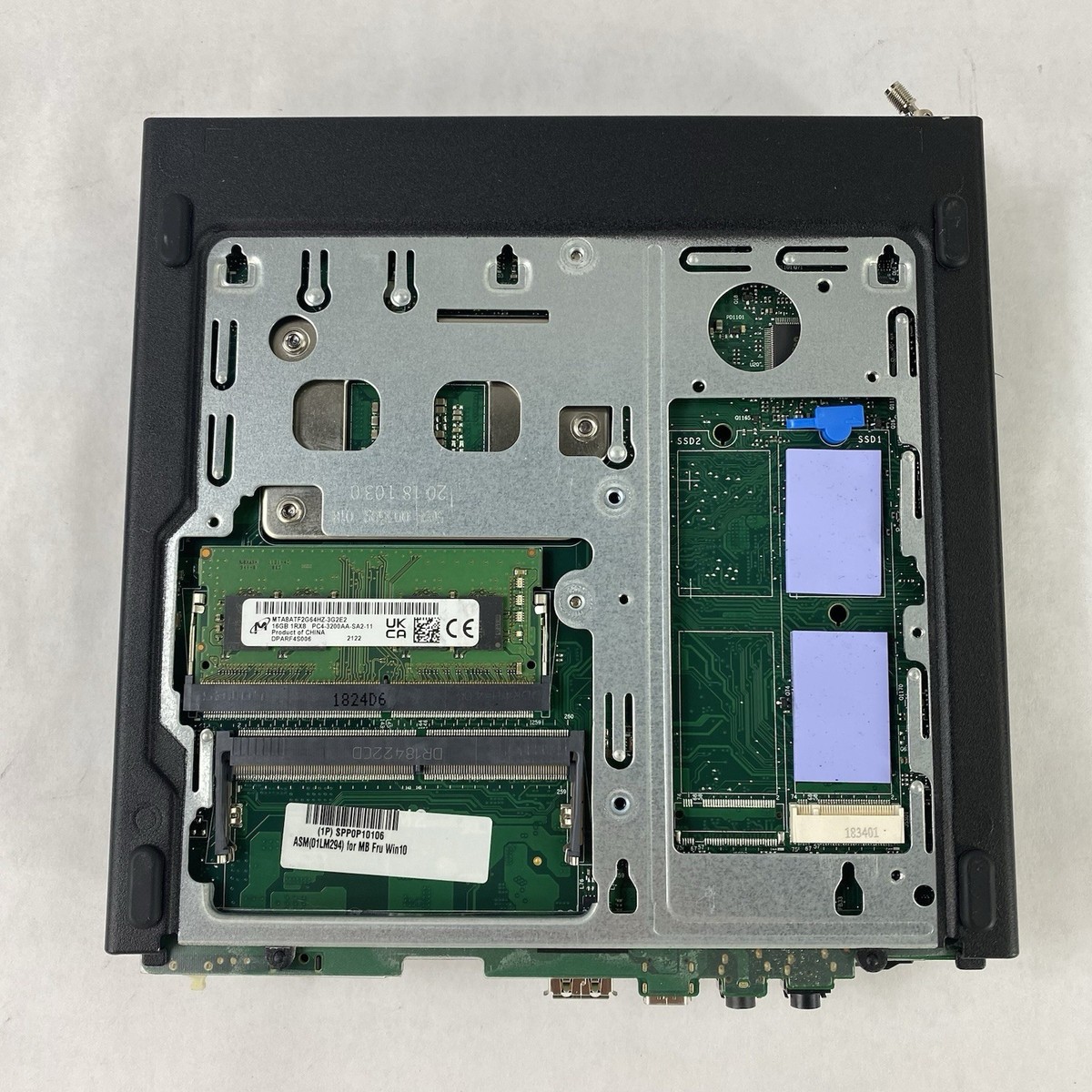 Lenovo ThinkCentre M720Q Micro Intel Core i3-8100T 3.1GHz 16GB RAM