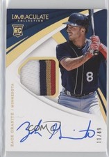 2018 Panini Immaculate Rookie Gold 11/49 Zack Granite #24 Patch Auto s7f