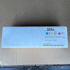 HP CE412A Genuine Toner Cartridge HP 305A Yellow Toner Amarillo - NEW Sealed