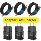 Adapter Fast Charger Type C With Phone Charging Cable For Samsung Galaxy Android