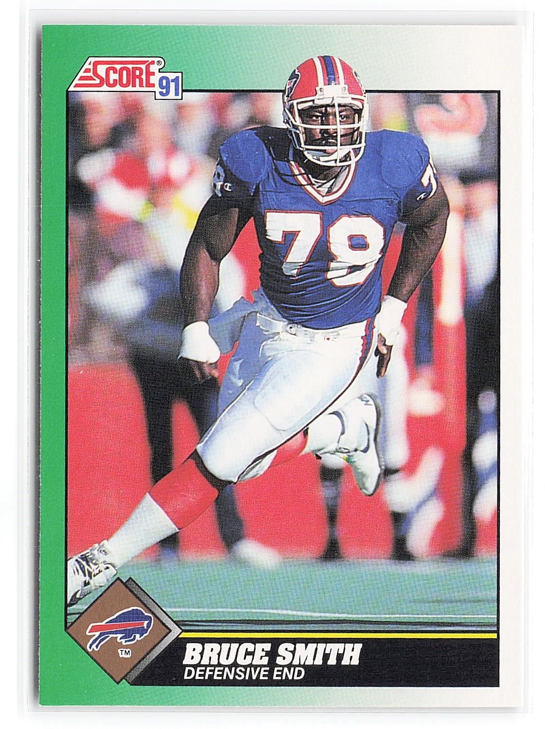 1991 Score #278 Bruce Smith