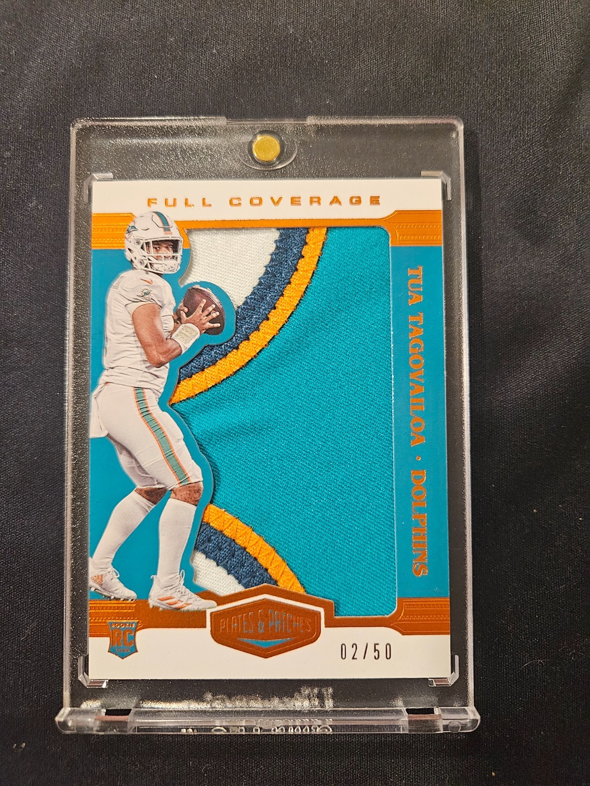 Tua Tagovailoa Panini Plates & Patches Full Coverage Memorabilia #FC2 Base