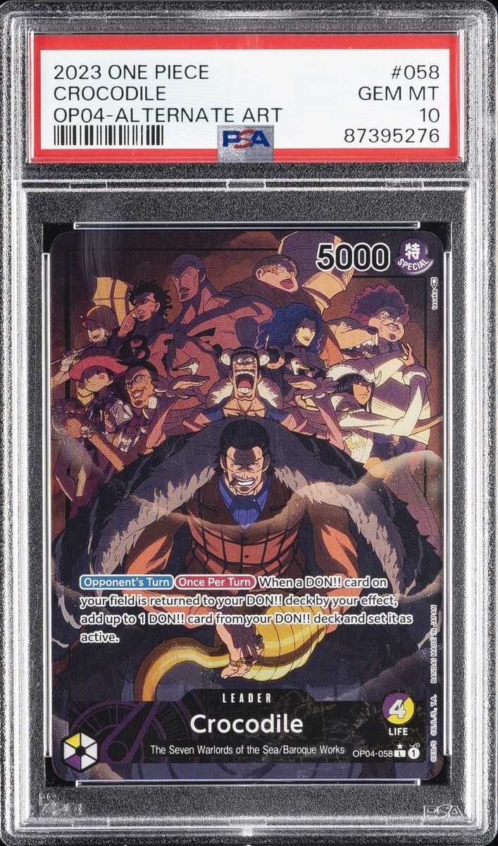 2023 ONE PIECE OP04-KINGDOMS OF INTRIGUE ALTERNATE ART #058