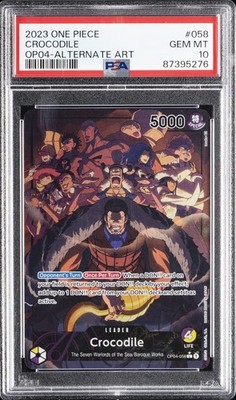 2023 ONE PIECE OP04-KINGDOMS OF INTRIGUE ALTERNATE ART #058