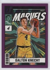 2024-25 Panini Donruss Net Marvels Press Proof Purple Dalton Knecht #3 4m4