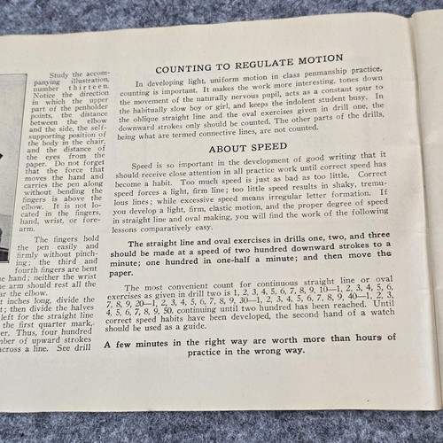 Vintage 1923 The Palmer Method of Business Writing A N Palmer Penmanship Book - Picture 9 of 17