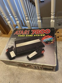 CIB Atari 7800 Console Pro Video Game System Matching Serial Numbers *TESTED*