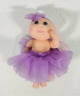 2015 Cabbage Patch Kids Baby Doll Cindy Maya Purple PVC 9" Tag