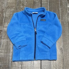 Columbia Blue Fleece Jacket Zip 18-24 Months Unisex Baby  Toddler