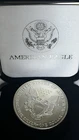 1998 american eagle silver dollar Has stains Velvet Case