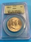 1950-D Franklin Half Dollar Boston Collection MS64 PCGS Old Green Holder — photo 1