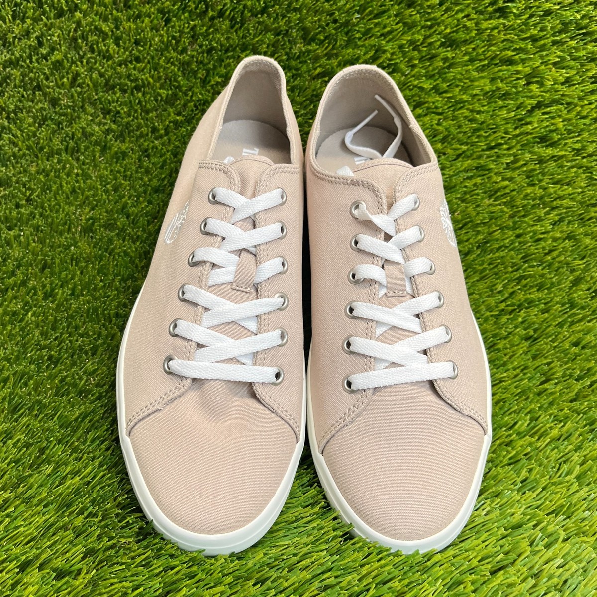 Timberland Union Wharf Mens Size 9 Beige White Athletic Oxford Shoes Sneakers Timberland Union Wharf 2.0 Ek+ Low Slip on Sneaker- Trendyol main image 4